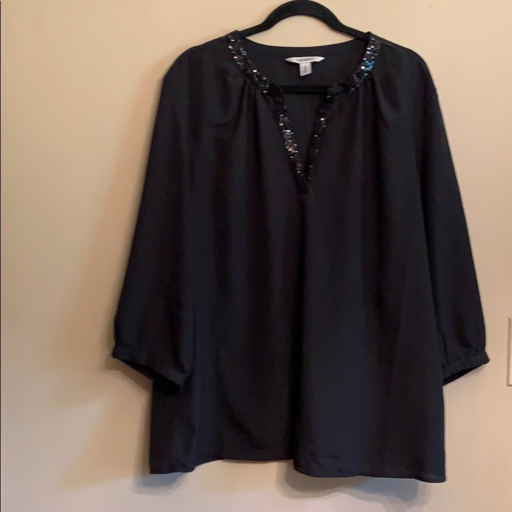 Old Navy XXL Tunic with Sequin Collar
